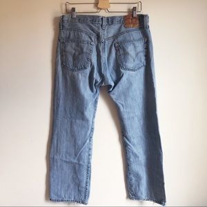 Levi’s 501 Straight Leg Button Fly 36W 30L